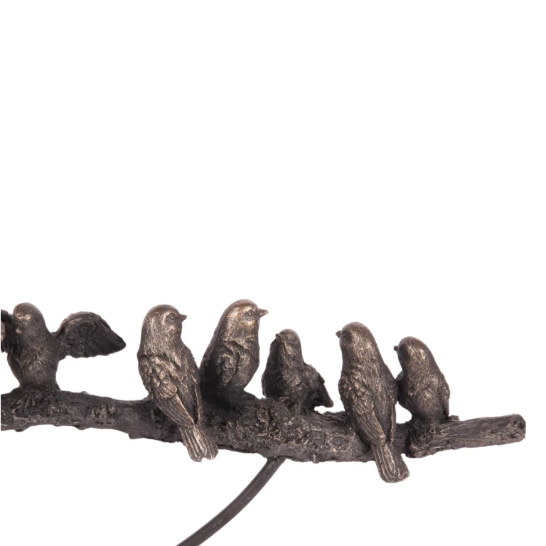 Tierfigur Vögel – Gold – 30 cm