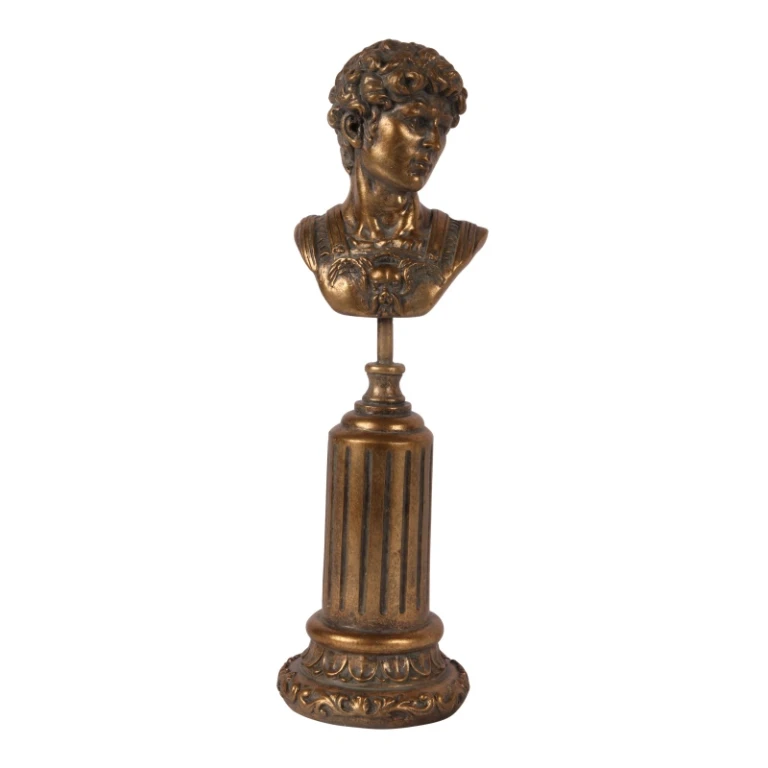 Büste – Gold – 35 cm – 1 Stück