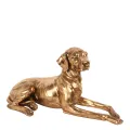 Hundeskulptur – Gold – 75 cm