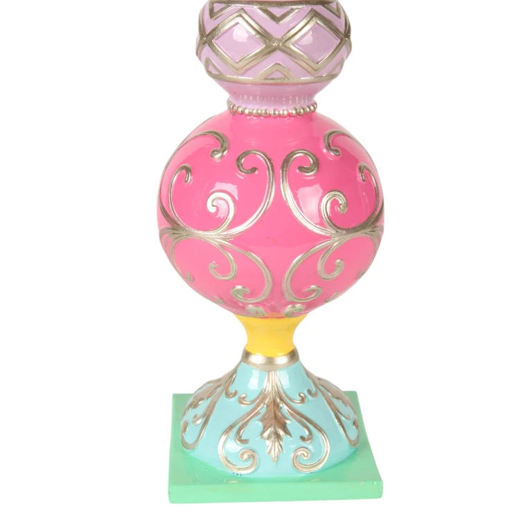 Miniatur-Weihnachtsbaum – rosa – 38,5 cm – Kunstharz