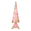Miniatuurkerstboom - roze - 35,8 cm - kunsthars