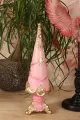 Miniatuurkerstboom - roze - 35,8 cm - kunsthars