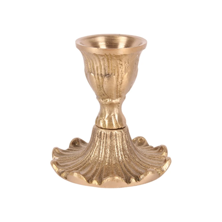 Kerzenständer - Gold - 7 cm - Messing
