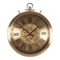 Wandklok Whitestone 62 cm - Goud - Rond - Metaal