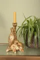 Kandelaar Vogel 25 cm - Goud - Resin