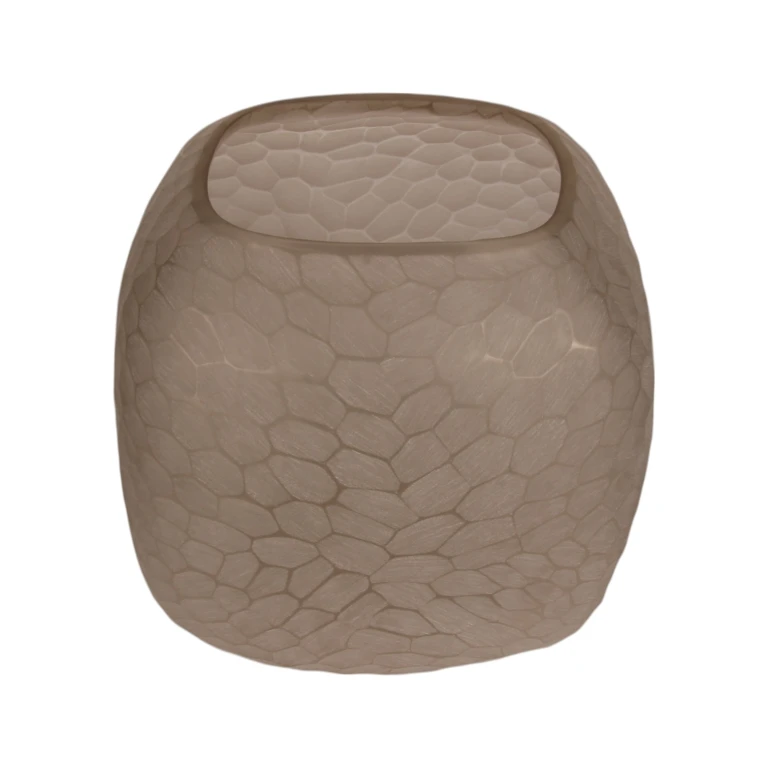 Vaas Pebble S - 22 cm - braun - Glas