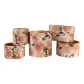 Lampenkap - Bloemenprint - 25 cm - Roze - Stof