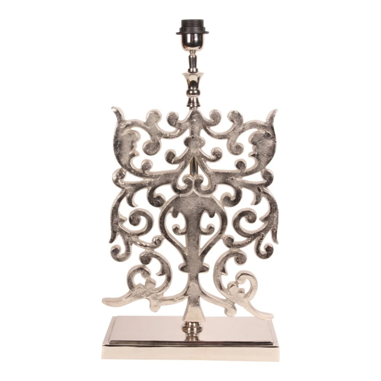 Tischlampe - Silber - Aluminium - 83 cm - 1 Stück