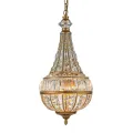 Kroonluchter Colosseo - goud - glas - 80 cm