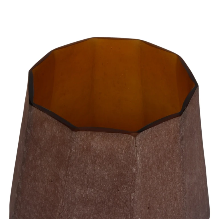 Vaas Diamond - 29 cm - bernstein - Glas