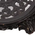 Taartplateau 29 cm zwart kunsthars - 1 stuk