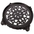 Taartplateau 29 cm zwart kunsthars - 1 stuk