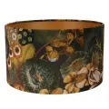 Lampenkap - Bloemenprint - 30 cm - Groen - Stof