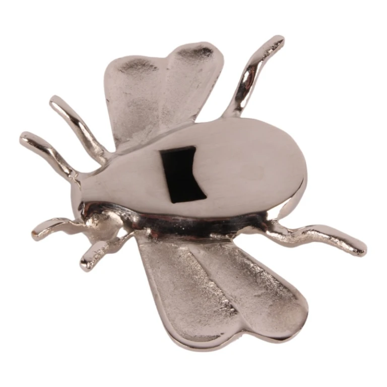 Flaschenöffner Biene - Messing - 11,5 cm