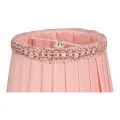 Lampenkap - 12 cm - Roze - Stof